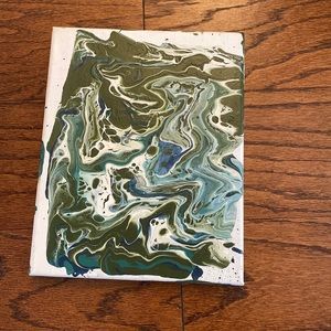 ⚡️8 x 10 abstract tempera paint painting⚡️